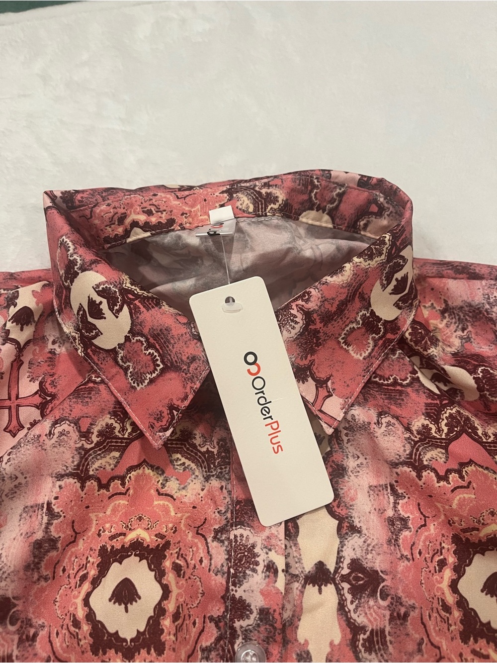 NWT Fashion Mia Pink Paisley Bohemian Maxi Dress Medium - Picture 4 of 8